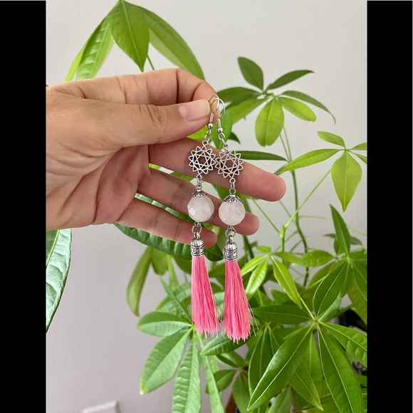 Jewelry - Rose Quartz Earrings